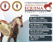 I Curso Internacional de Medicina y Cirugía Equina CIMCE – 2013