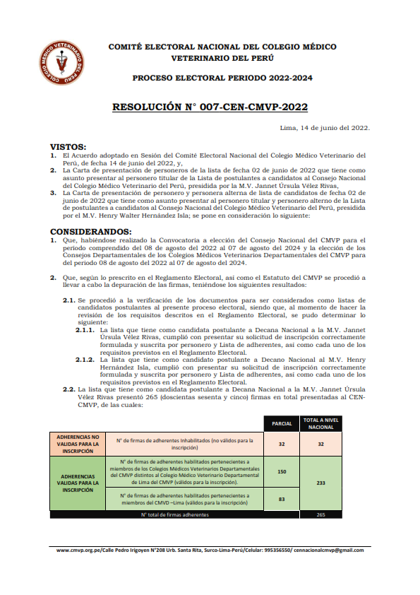 RESOLUCION N° 007-CEN-2022 del 14 junio 2022 - c_001