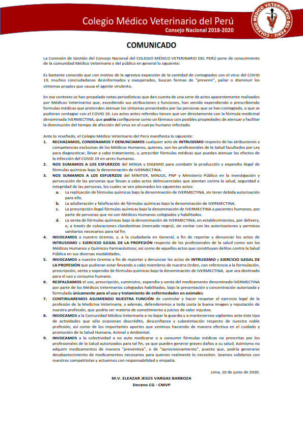 comunicado PRESCRIPCION-VENTA-ADULTERACION-IVERMECTINA_001