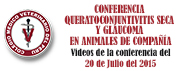 VIDEOS CONFERENCIA QUERATOCONJUNTIVITIS SECA Y GLAUCOMA EN ANIMALES DE COMPAÑÍA  –   20/7/2015